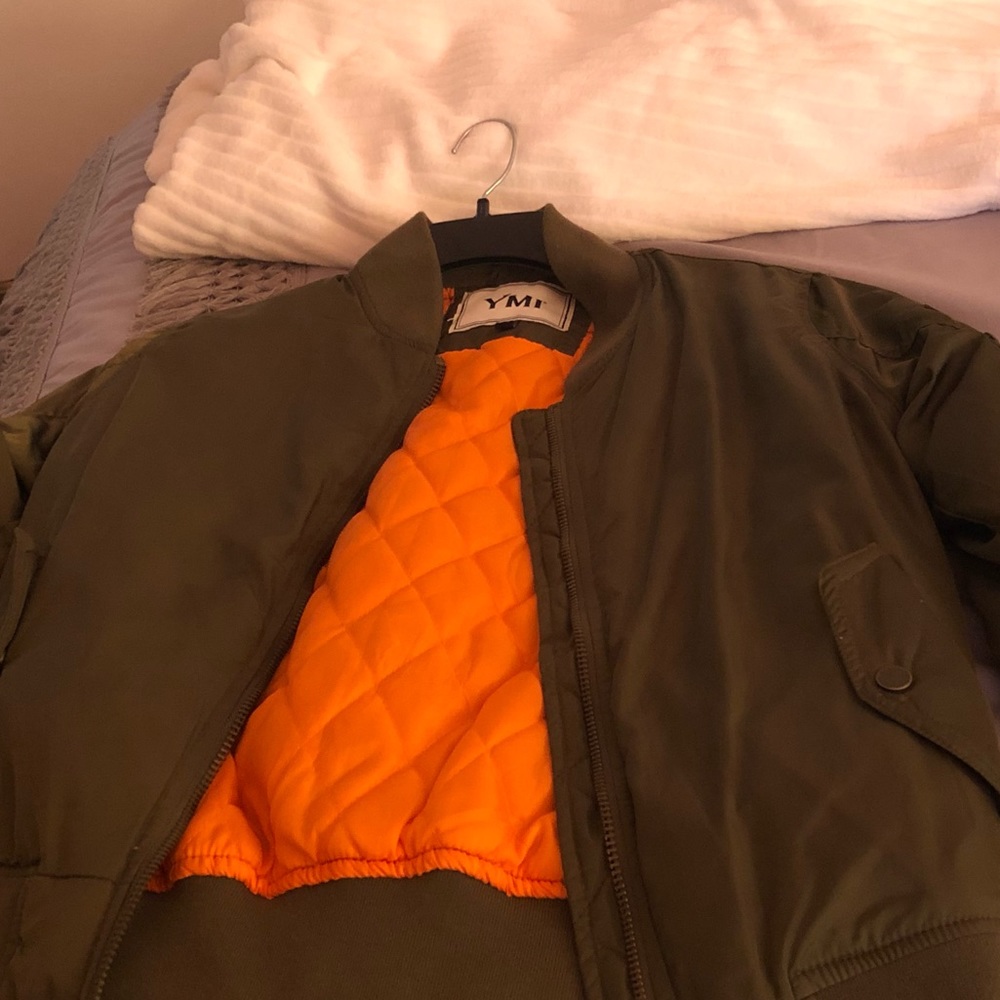 Olive Green Waist Jacket
